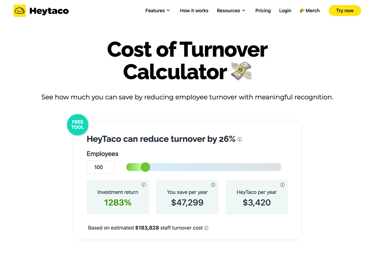 Calculate Your ROI screenshot